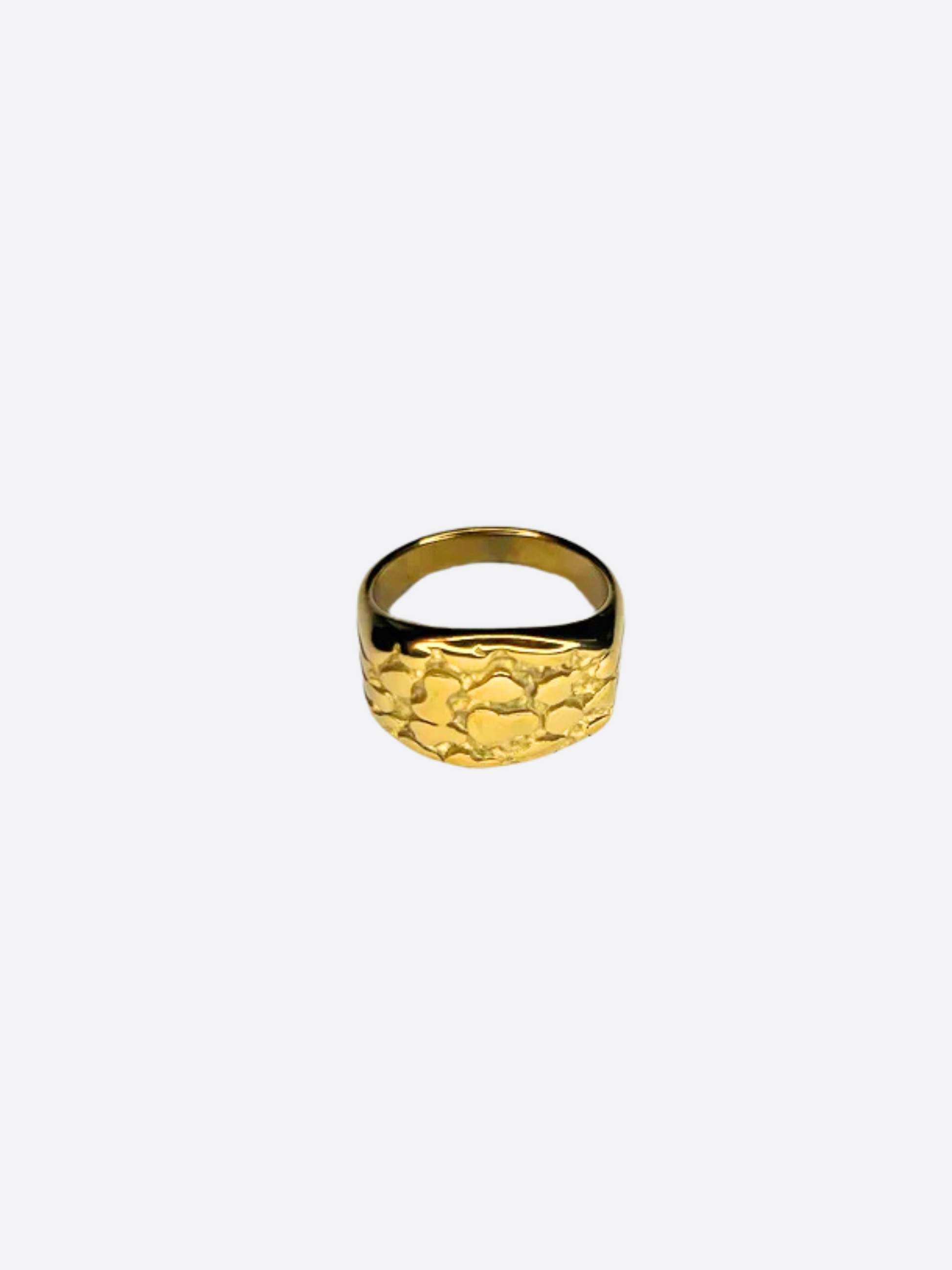 NUGGET RING - GOLD