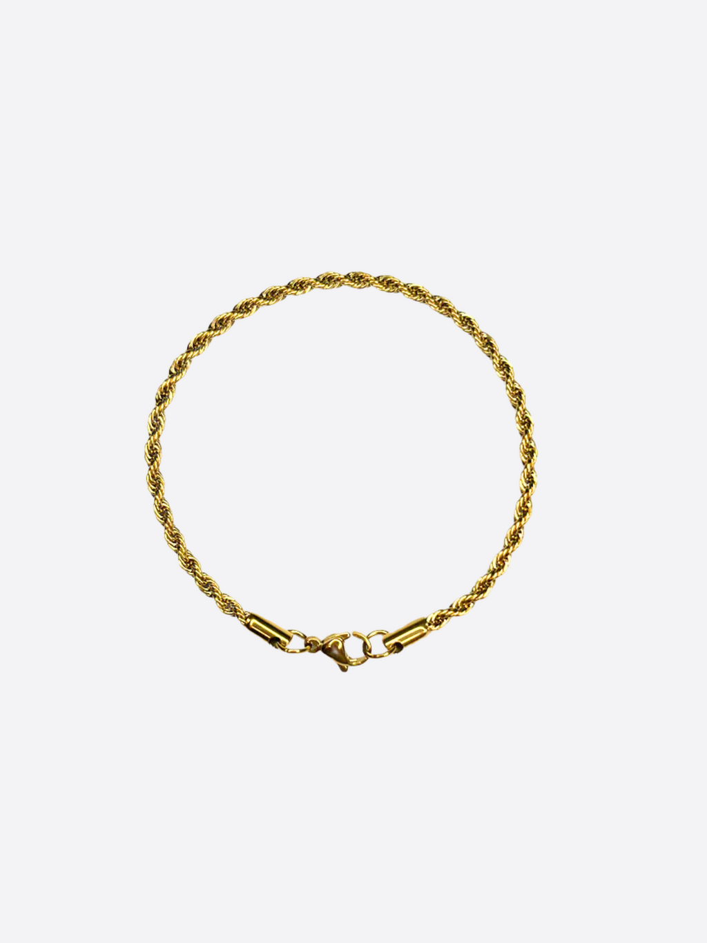 CLEAN ROPE BRACELET - 3MM GOLD