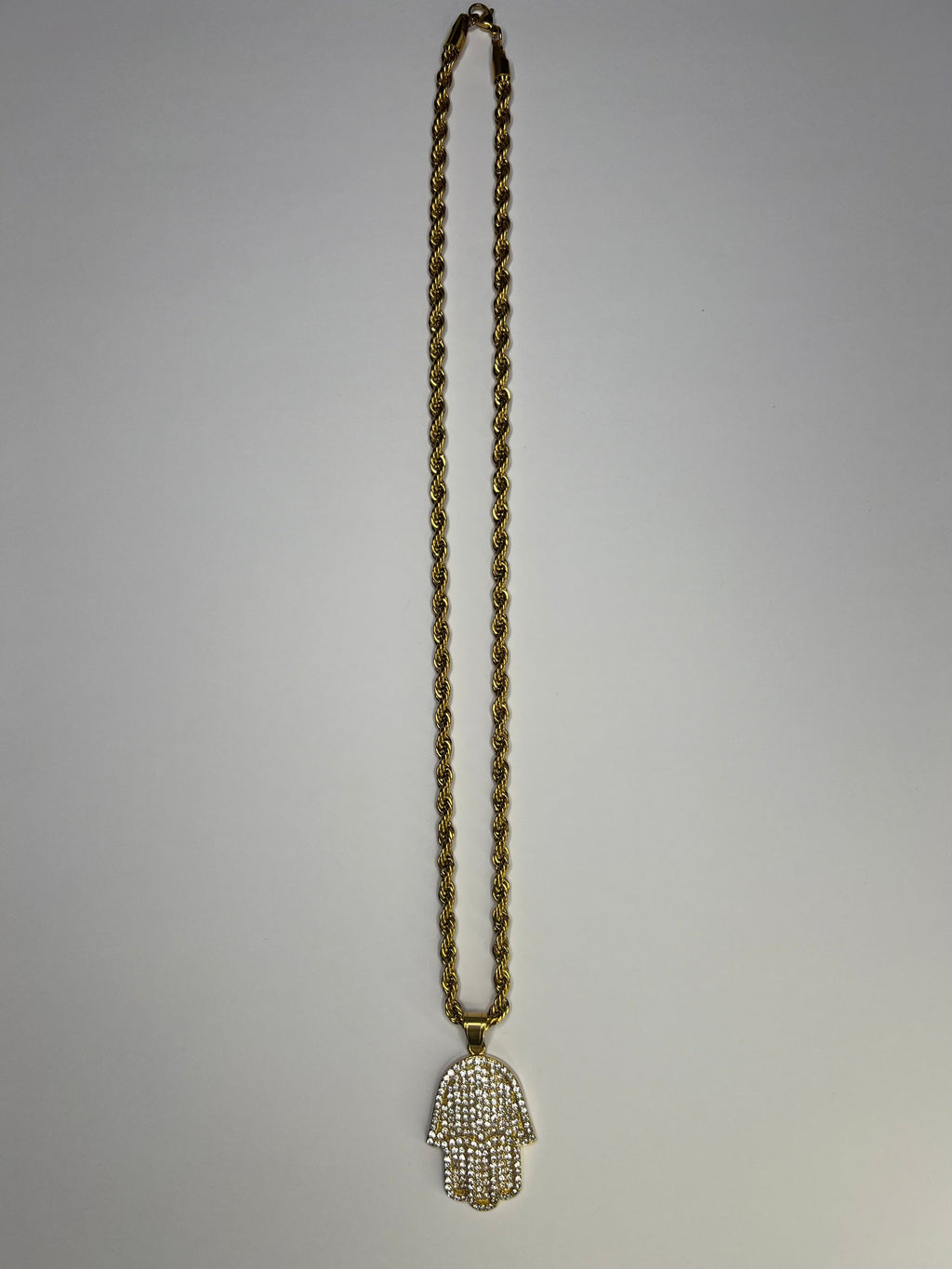 HAMSA HAND CHAIN - GOLD