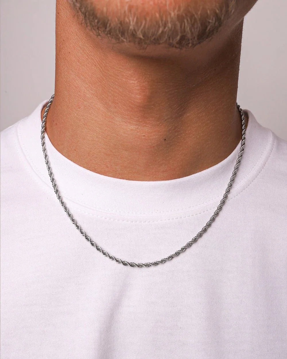 CLEAN ROPE CHAIN - 3MM SILVER